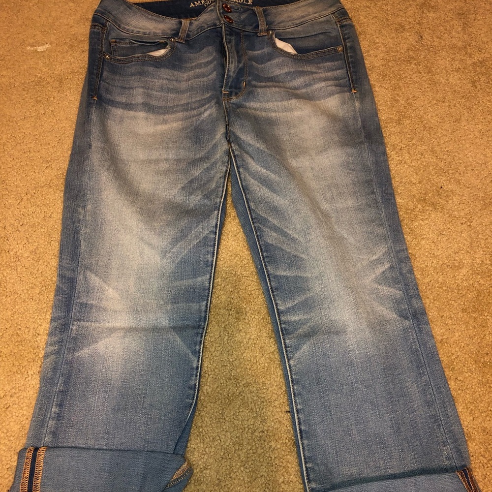 American Eagle cropped capris